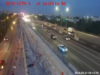 Traffic Cam I-95 at Griffin Rd