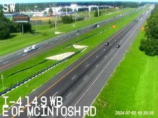 Traffic Cam I-4 E of McIntosh Rd