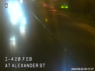 Traffic Cam I-4 at Alexander St