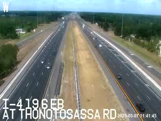 Traffic Cam I-4 at Thonotosassa Rd