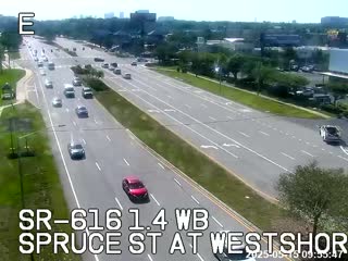 Traffic Cam SR-616 / Spruce St at Westshore