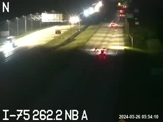 Traffic Cam I-75 S of Tampa Exec Airport