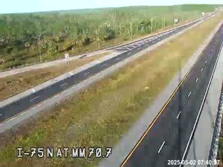 Traffic Cam 0707N 75 Alligator Alley M071