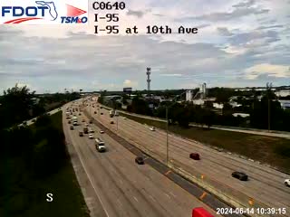 Traffic Cam I-95 at 10th Ave