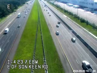 Traffic Cam I-4 E of Son Keen Rd