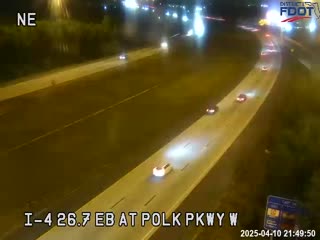 Traffic Cam I-4 at SR-570 Polk Pkwy West