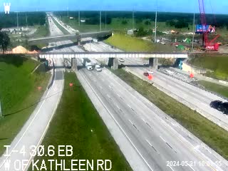 Traffic Cam I-4 W of Kathleen Rd