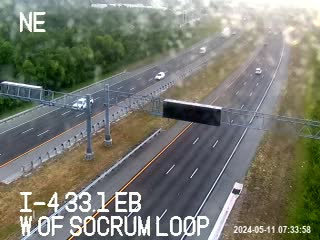 Traffic Cam I-4 W of Socrum Loop