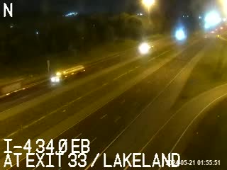 Traffic Cam I-4 EB  at Exit 33 / Lakeland