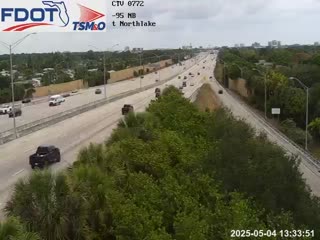 Traffic Cam I-95 at Northlake