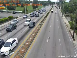Traffic Cam US 441 and NW 19th St (NB)