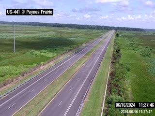 Traffic Cam US-441 at Paynes Prairie A
