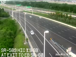 Traffic Cam SR-589 at Exit to EB SR-60