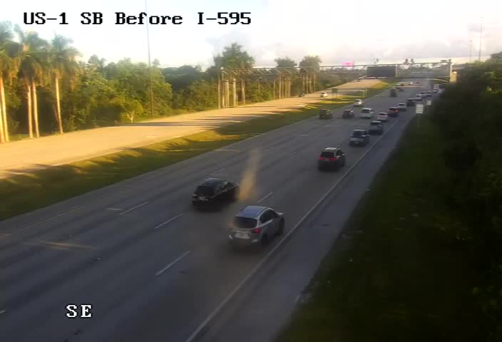 I-95, US-1 Southbound, N of I-595