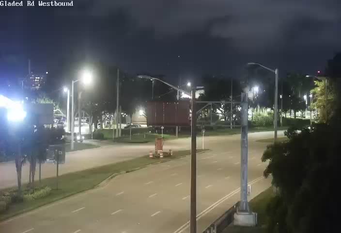 Atlantic Ave, Gladed Rd Westbound