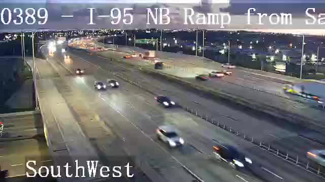 I-95, Northbound, NB ON RAMP OF i95 @SAMPLE RD