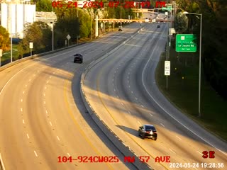 Traffic Cam (104) SR-924 East of NW 57th Ave
