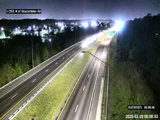 Traffic Cam I-295 E at Alden Rd