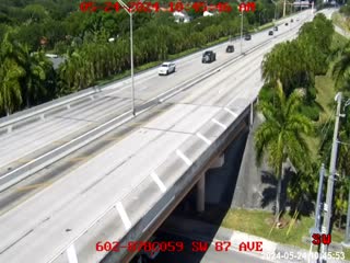 Traffic Cam (602) SR-878 at SW 87th Ave