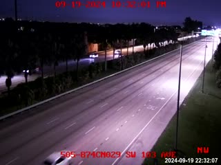 Traffic Cam (505) SR-874 at SW 103rd Ave