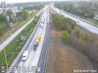 Traffic Cam I-275 median at 38th Ave N