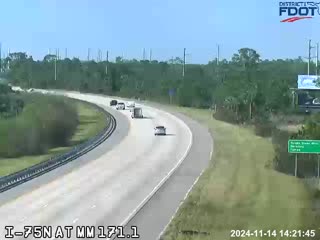 Traffic Cam I-75N N/O KINGS HWY M171