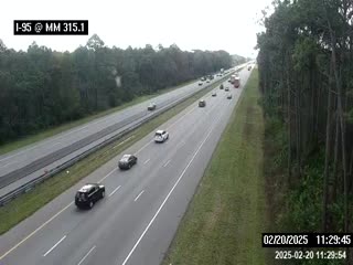 Traffic Cam I-95 @ MM 315.1