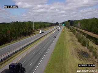 Traffic Cam I-95 @ MM 309.3