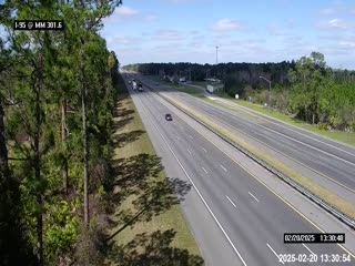 Traffic Cam I-95 @ MM 301.6