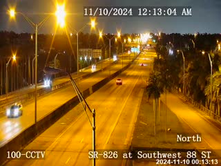 Traffic Cam SR-826 at Southwest 88th Street