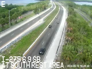 Traffic Cam I-275 S at S. Rest Area