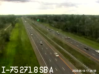 Traffic Cam I-75 SB at MM 272.0