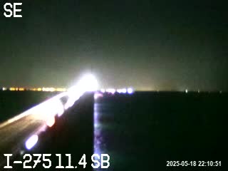 Traffic Cam I-275 S at North End of Bridge
