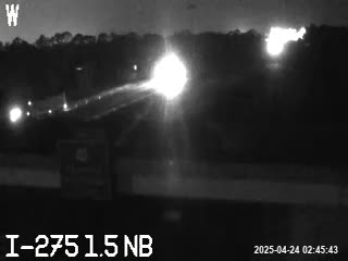 Traffic Cam North of I-275 S Apex