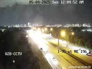 Traffic Cam I-95 at Northeast 196th Street
