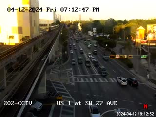 USA Miami Dixie Highway live webcam