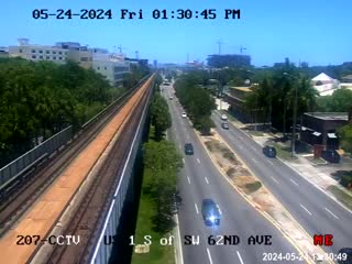 Traffic Cam US-1 South of Southwest 62nd Avenue