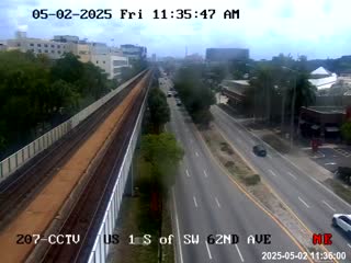 Traffic Cam US-1 South of Southwest 62nd Avenue