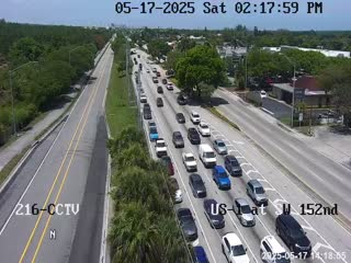Traffic Cam US-1 at Southwest 152nd Street
