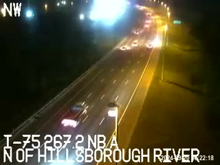 Traffic Cam I-75 NB at MM 267.8