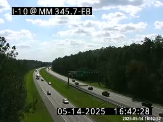 Traffic Cam I-10 @ MM 345.7