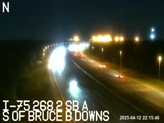 Traffic Cam I-75 at MM 268.5 SB