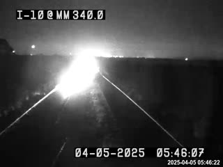 Traffic Cam I-10 @ MM 340.0