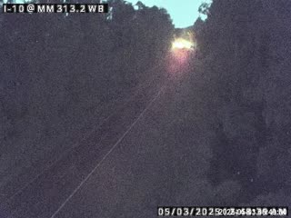 Traffic Cam I-10 @ MM 313.2 WB