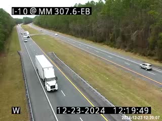 Traffic Cam I-10 @ MM 307.6