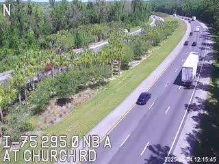 Traffic Cam I-75 at MM 295.1