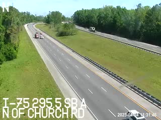 Traffic Cam I-75 at MM 295.5