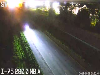 Traffic Cam I-75 at MM 280.0