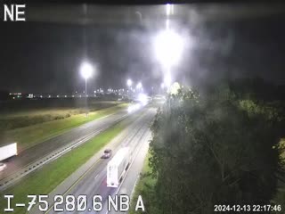 Traffic Cam I-75 at MM 280.6