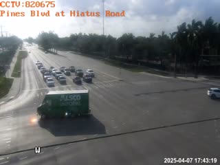 Traffic Cam Pines & Hiatus Rd